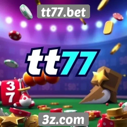 Diversidade de jogos disponíveis no tt77.bet