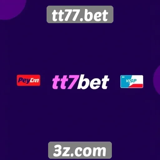Métodos de pagamento disponíveis no tt77.bet